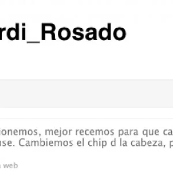 Yordi Rosado.