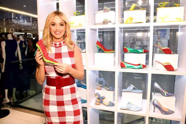Katy Perry Celebrates Launch Of Her Spring 2019 Footwear Line For Katy Perry Collections In NYC