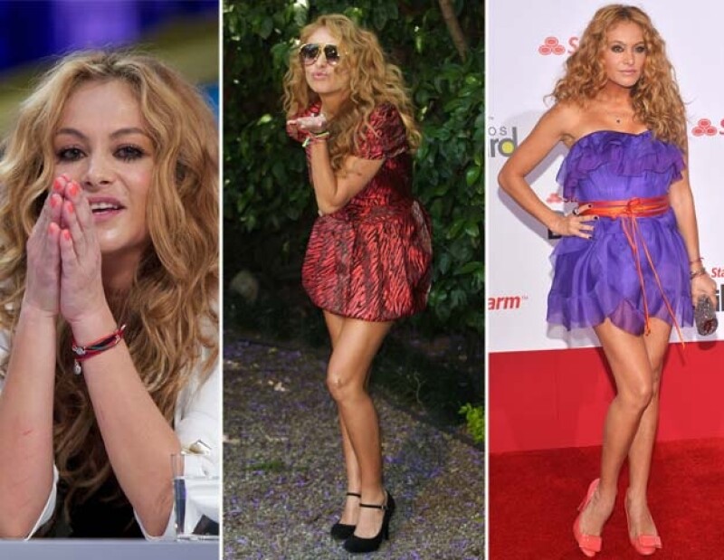 Paulina Rubio. Cantante. Edad: 41 años.