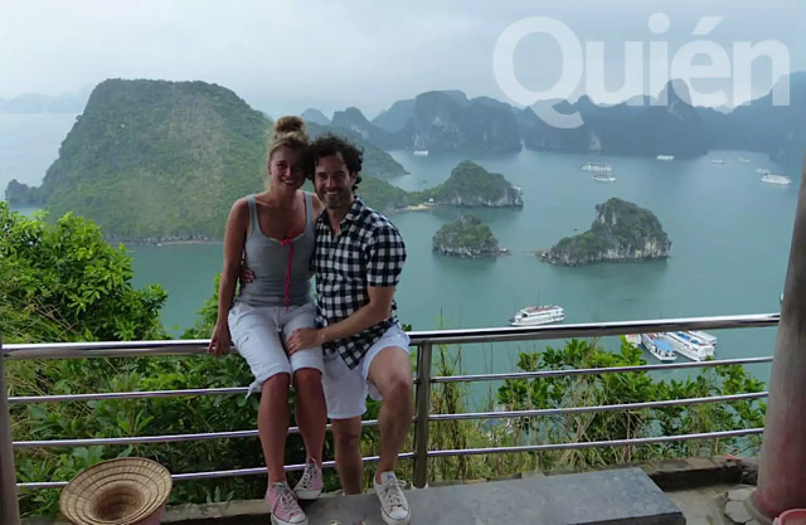 Emiliano y Ludwika se han convertido en una de las parejas consentidas pues en cada evento se les ve muy enamorados.