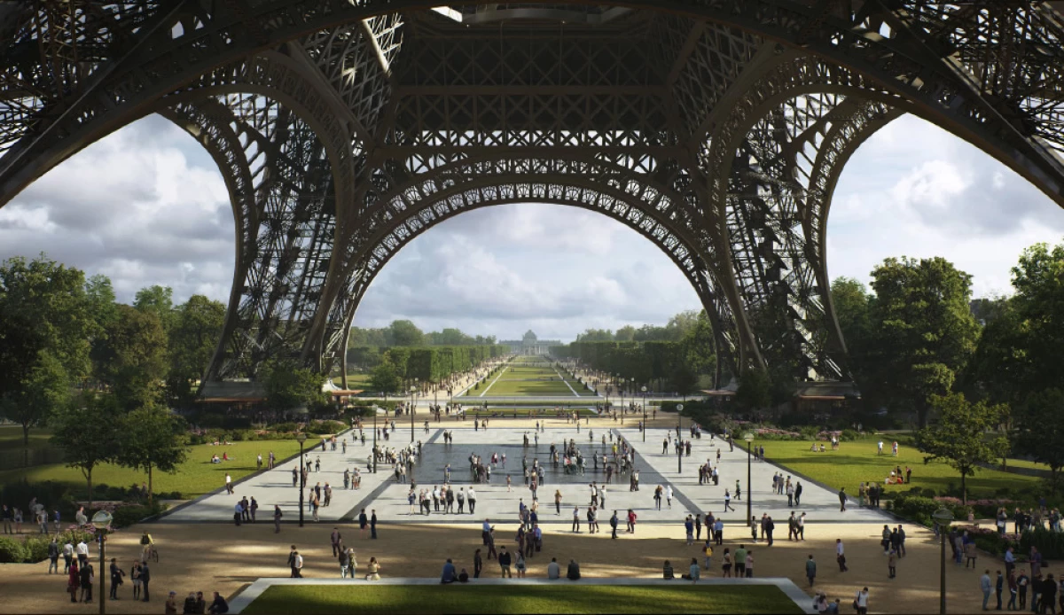 One Line Eiffel