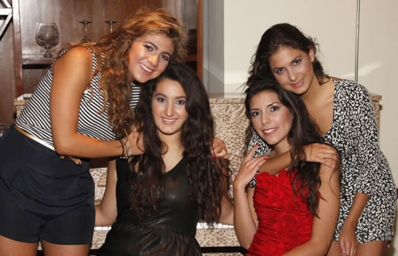Jimena Nieto, Paola Ancona Velasco, Marissa Zaldívar Orúe y María José García Margaín