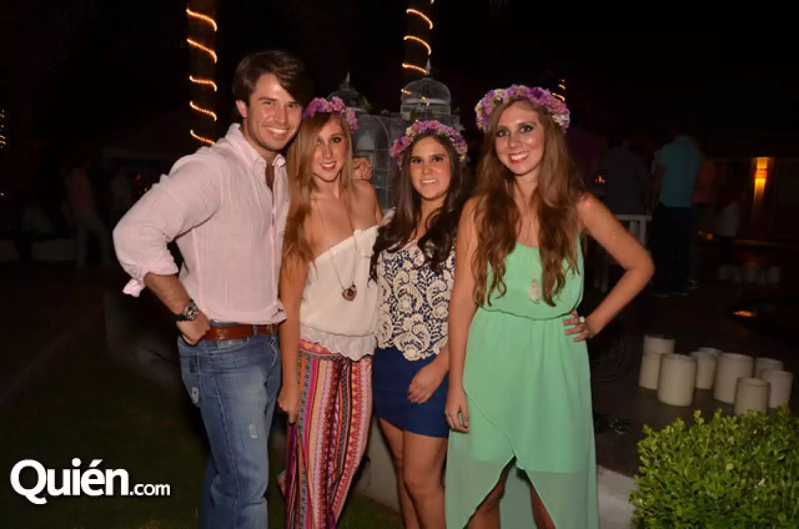 Joaquín Martín del Campo, Pao Rodríguez, Ale Martín del Campo y Moni Rodríguez