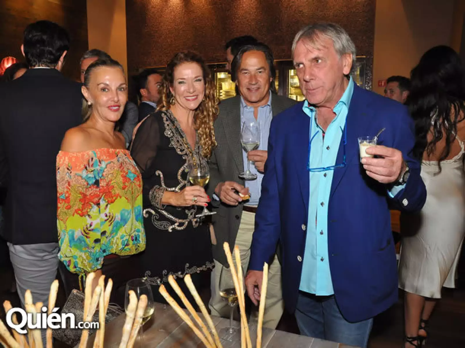 Cocón Martínez del Rio,Patricia Zárate,Francisco Robles Gil y Ángelo Pana.