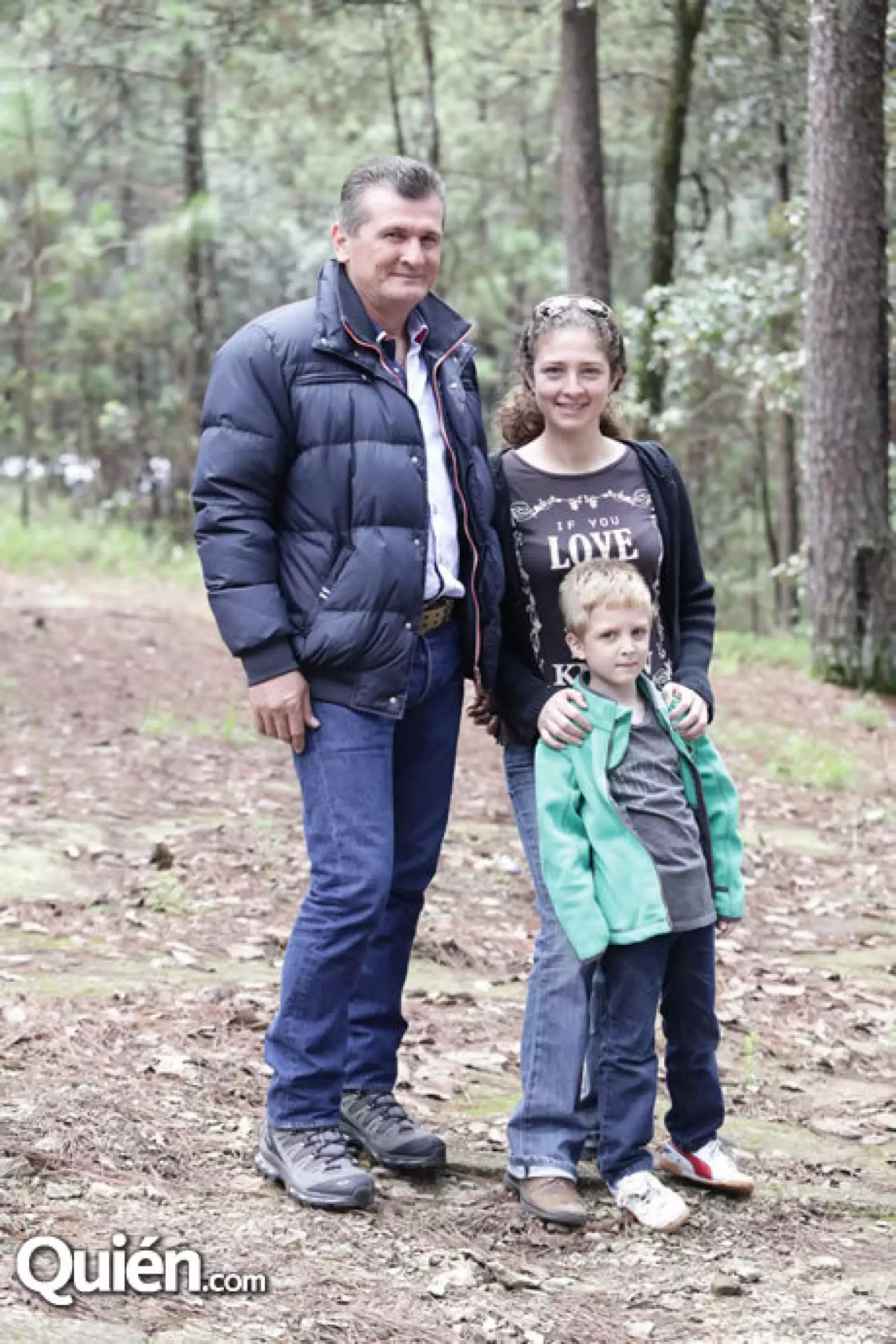 Francisco Contreras,Pamela y Emilio Madrigal