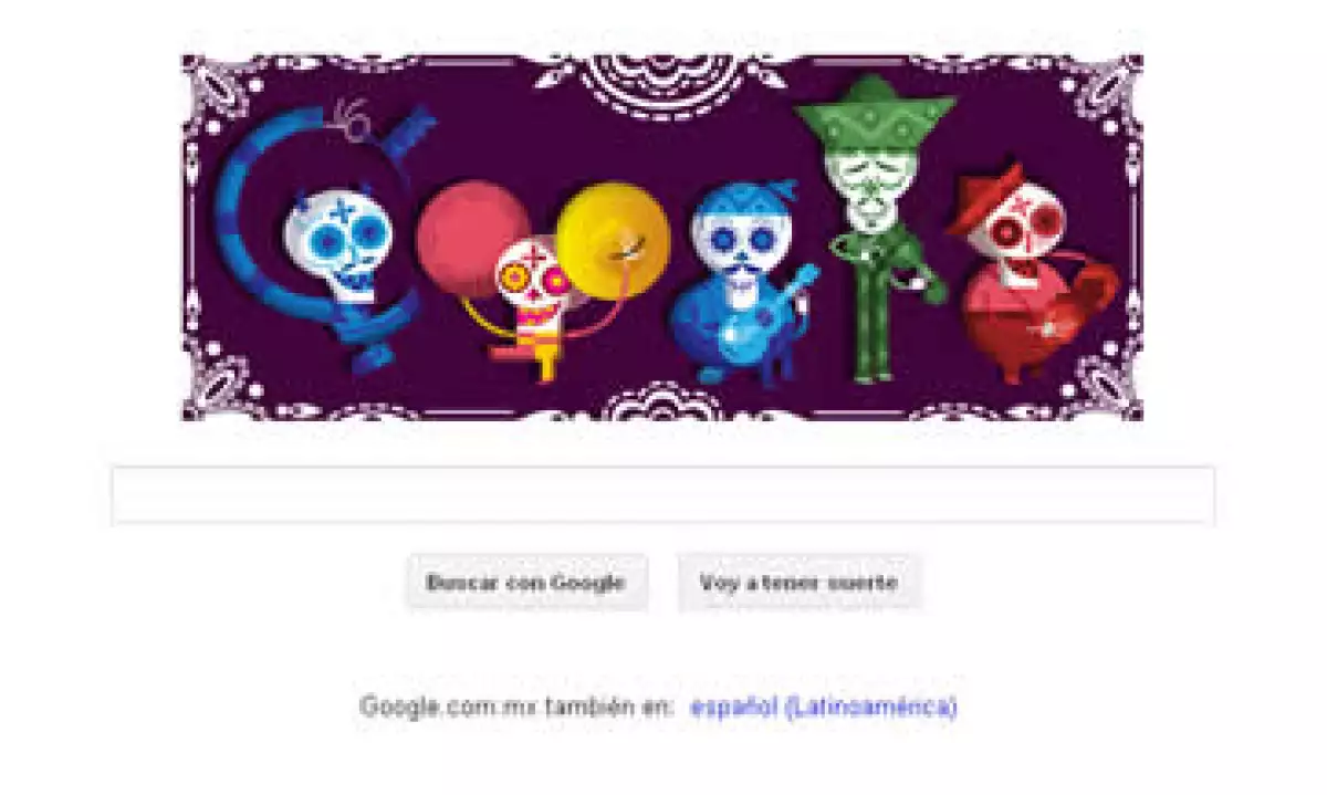 El doodle no es visible en otros países de Latinoamérica como Brasil, Argentina o Uruguay. (Foto: Tomada de google.com.mx)