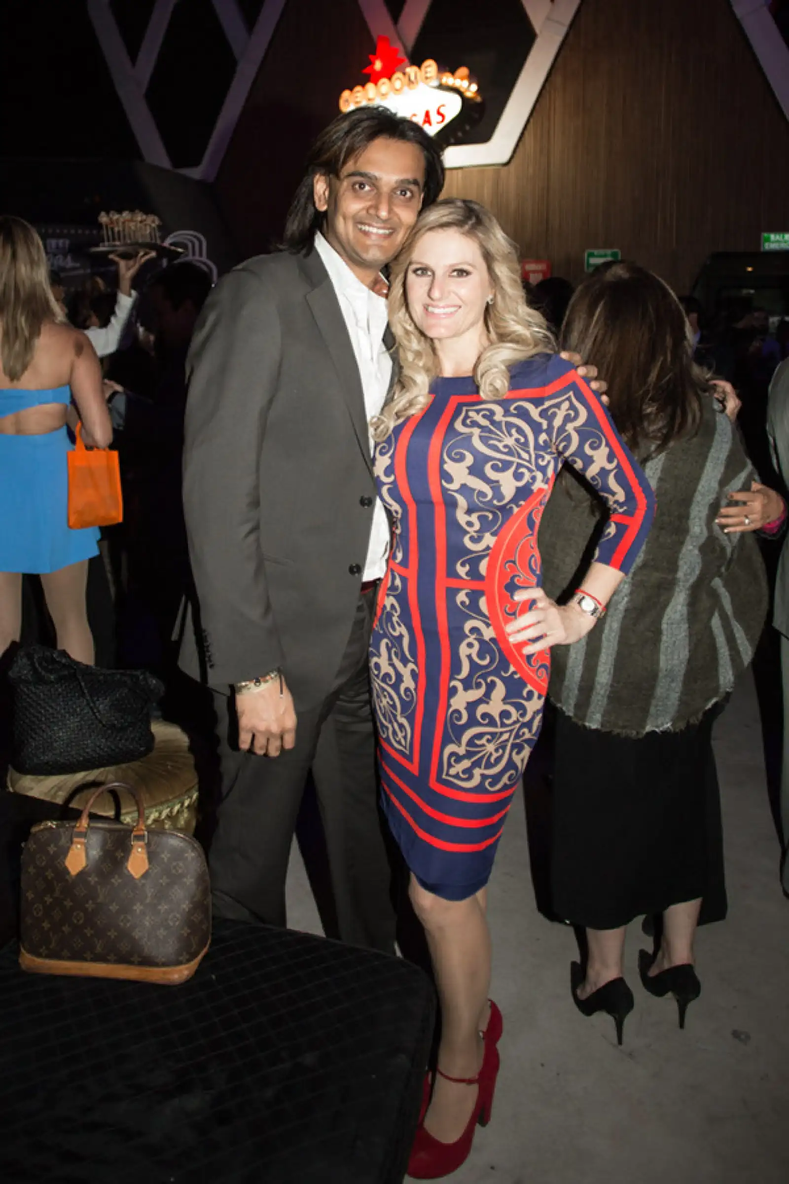 Dushyant Savadia y Patty Eversbysch