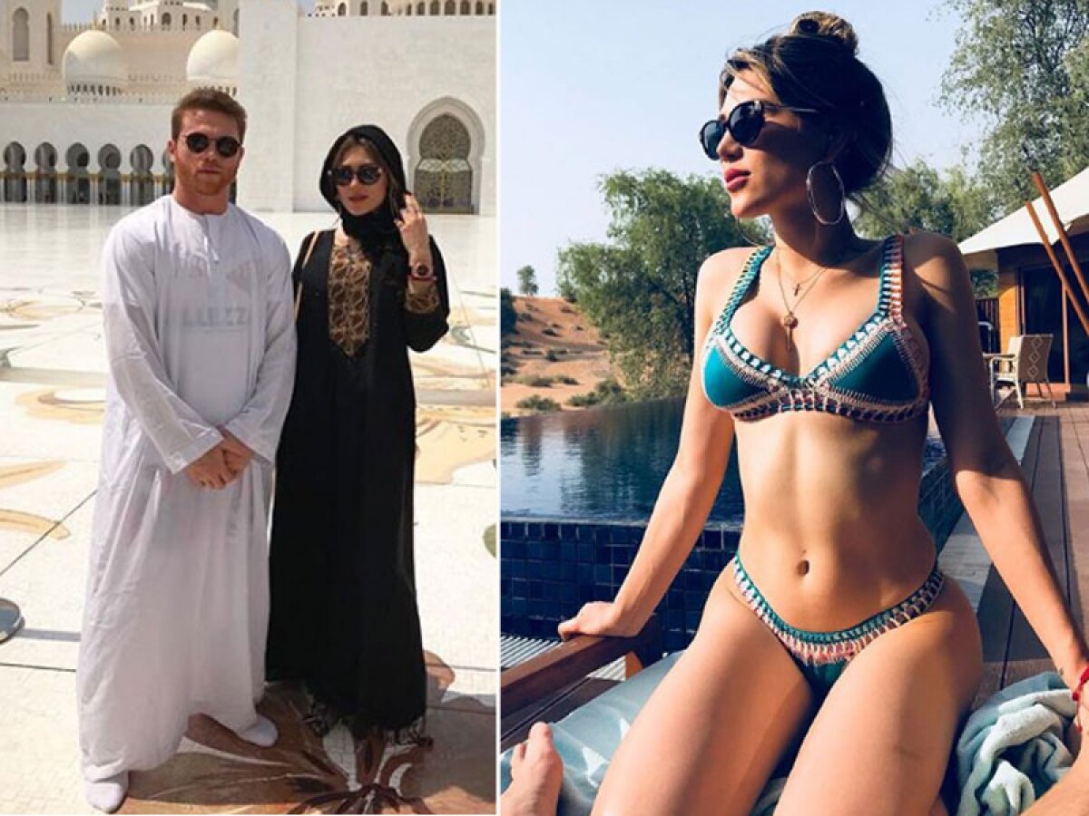canelo alvarez e su novia