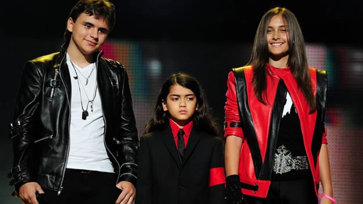 Michael Jackson Concierto Gales Hijos