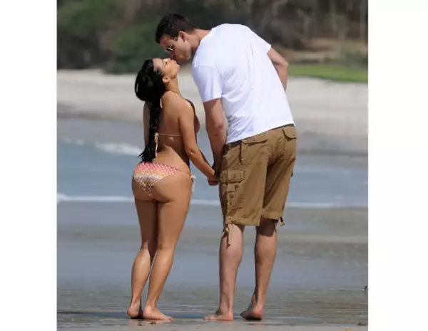 Kim y Kris se veían muy enamorados, pero en el fondo él la humillaba.