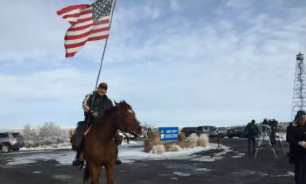 Dwayn Ehmer, una de las personas que tenía tomado un refugio nacional en Estados Unidos desde el 2 de enero. (Foto: Sara Weisfeldt/CNN )
