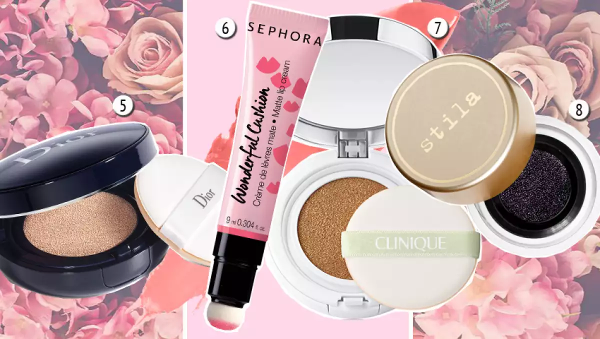 Dior, Sephora Collection, Clinique y Stila.