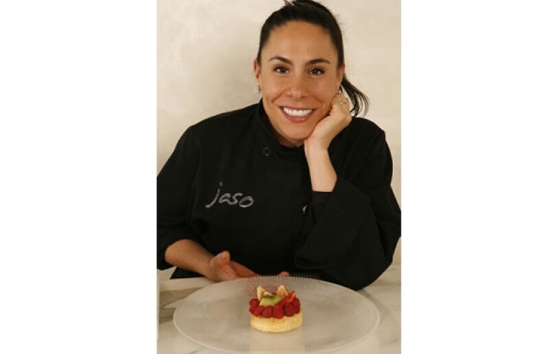 La chef compartió la receta de la tarta de frutas para la época navideña.