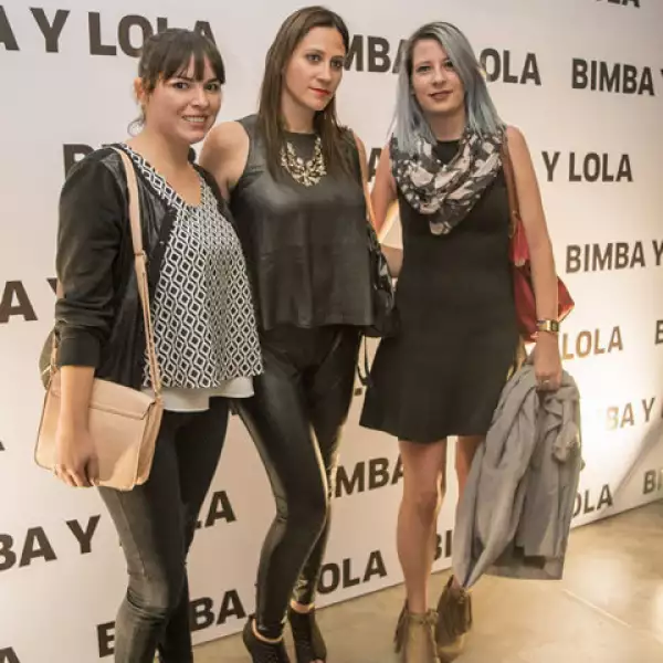 Danae Suárez, Miriam Cámara y Daniela Cornu