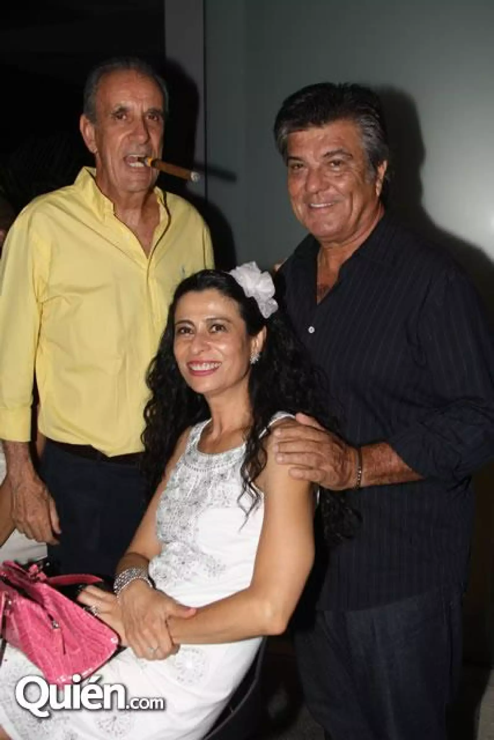 German Magaña,Saúl Ruiz y Fabiola Pérez.