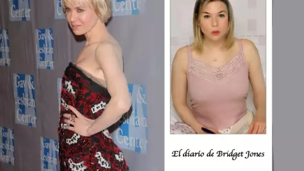 Renne Zellweger recuperó su peso y volvió a subir para la secuela de `Bridget JonesÂ´.
