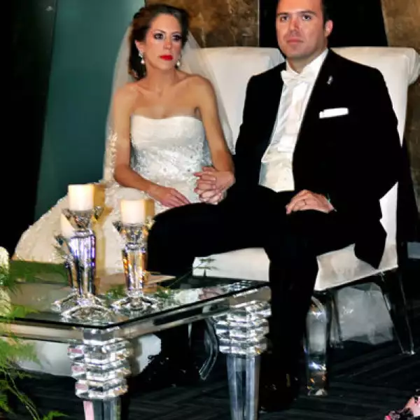 Boda de Carolina González y Bernardo Bichara Assad