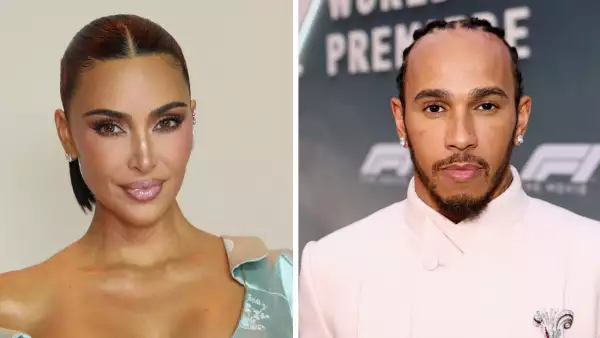 Kim Kardashian y Lewis Hamilton