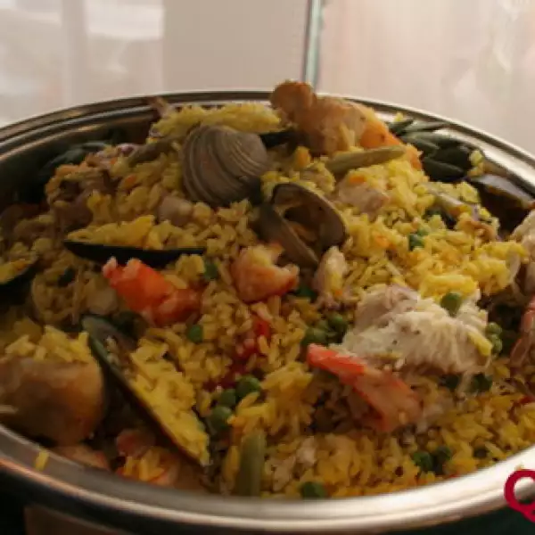 Platillo. Paella