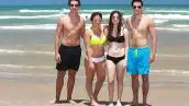 Adrián Williams, Adriana Villareal, Angélica García y Bruno Méndez