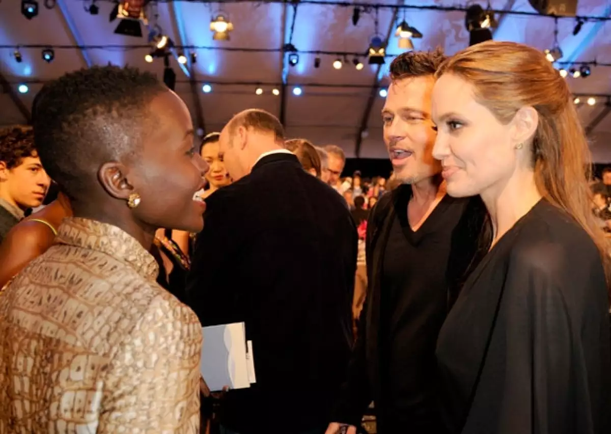 Compartieron experiencias con Lupita Nyong´o, y más tarde acudieron a una cena en honor a la película `12 Years a Slave´.