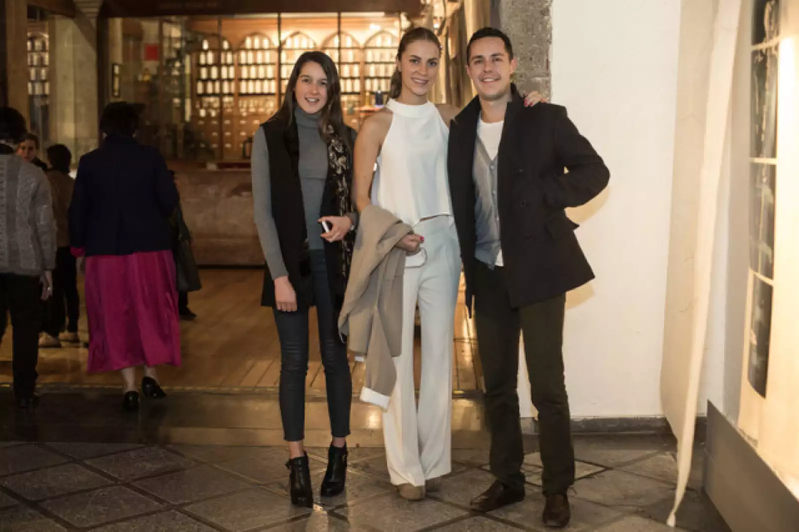 Nuria Rodríguez, Francisca López Pani y Pablo Serrilla