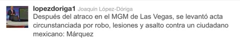 El periodista califó como un robo la derrota de Màrquez.