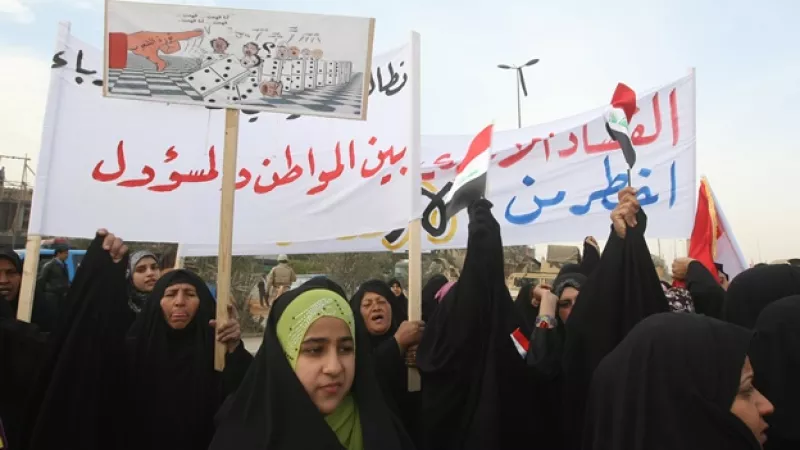 Iraq - protestas