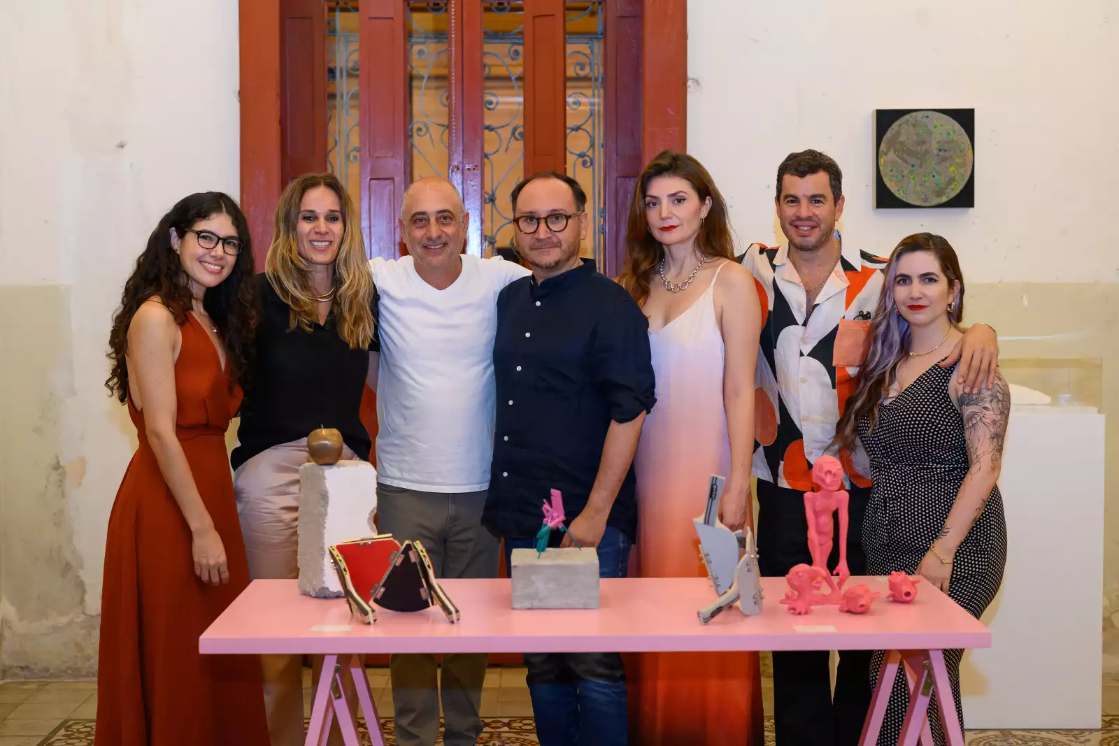 Malena López, Mónica Calderón, Ezequiel Farca, Darío Escobar, Rita Marimen, Rodrigo Peñafiel, Eloisa Arregui
