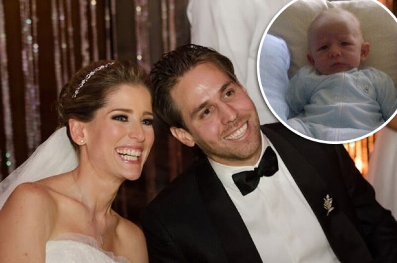 María Inés y Gustavo se casaron en septiembre de 2013 en una espectacular boda y casi un año después se convirtieron en papás de Pedro Pablo.