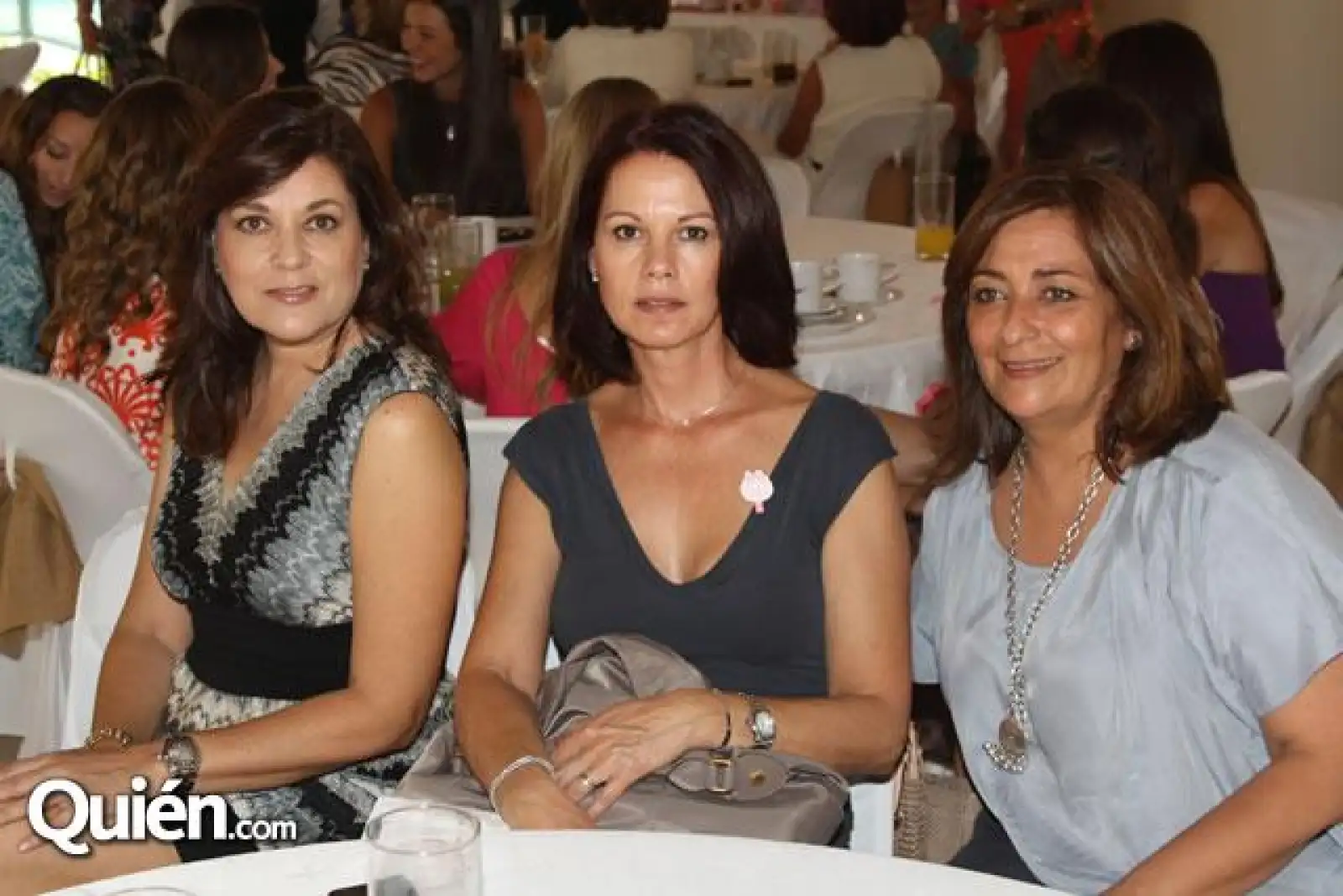 Monica Aguila de Lopez,Chepina Fava de Salcedo y Elena Gonzalez