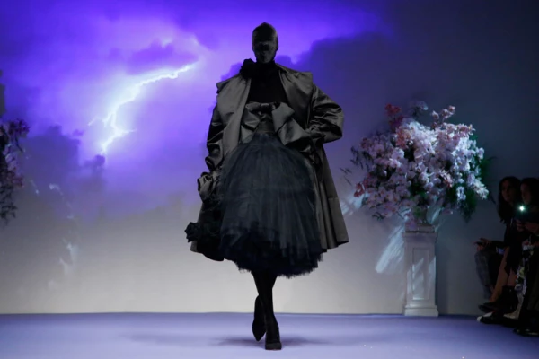 Richard Quinn show, Runway, Spring Summer 2019, London Fashion Week, UK - 18 Sep 2018