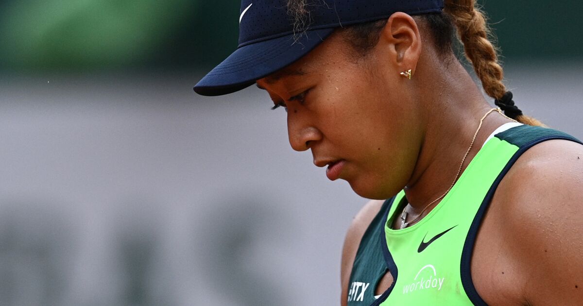 Naomi Osaka is eliminated in the first round Naomi Osaka is eliminated in the first round