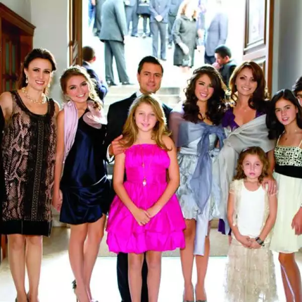 Toda la familia se reunió para el cumpleaños de Paulina.