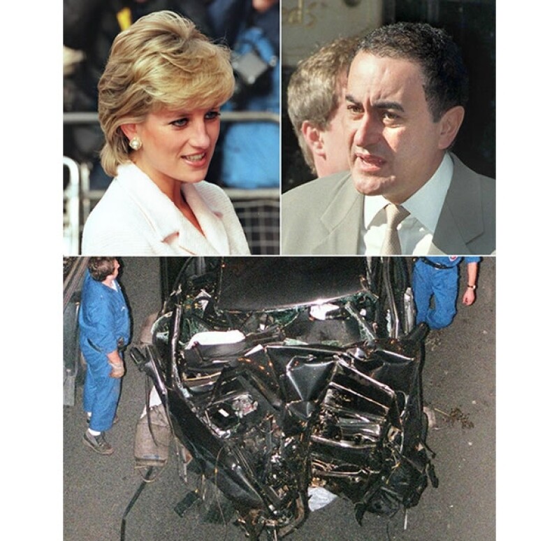 Diana de Gales y Dodi al Fayed, los protagonistas de la trágica historia.