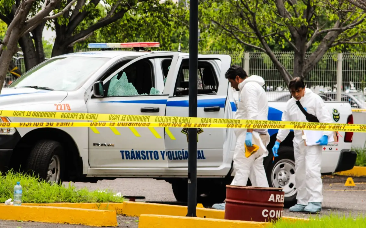 Balacera Matan Policías en Celaya-5