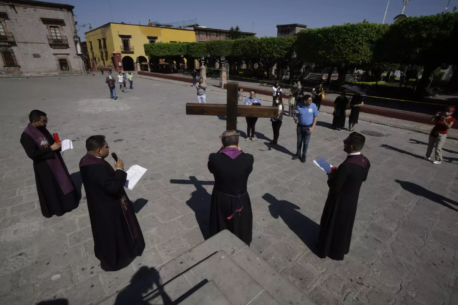 Viacrucis en San Miguel de Allende