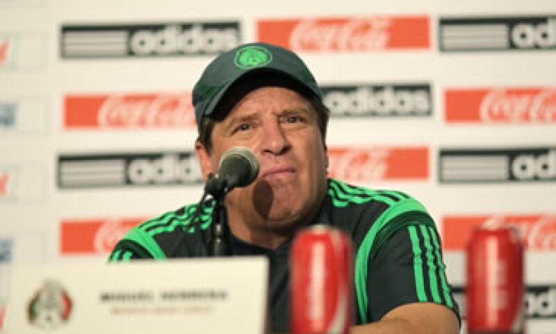 Miguel Herrera probará esta noche variantes para el Tricolor. (Foto: Notimex)