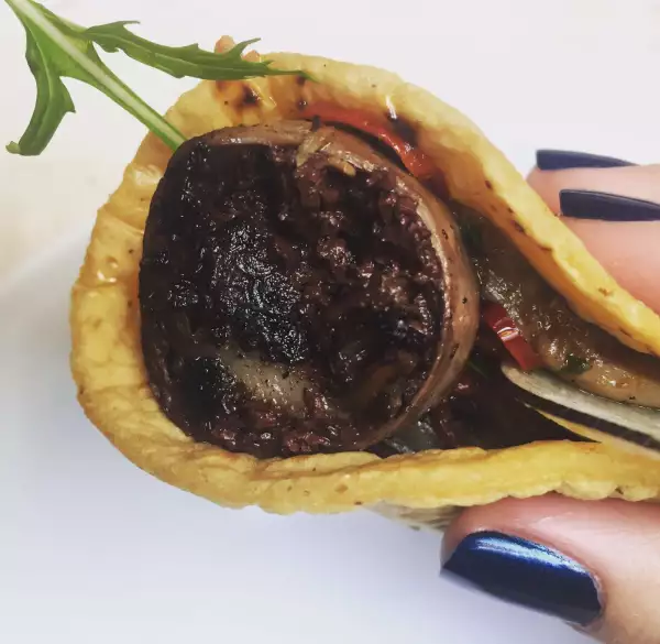 Taco de moronga