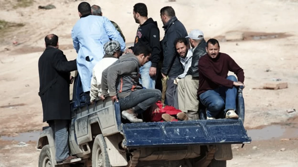 Refugiados Libia