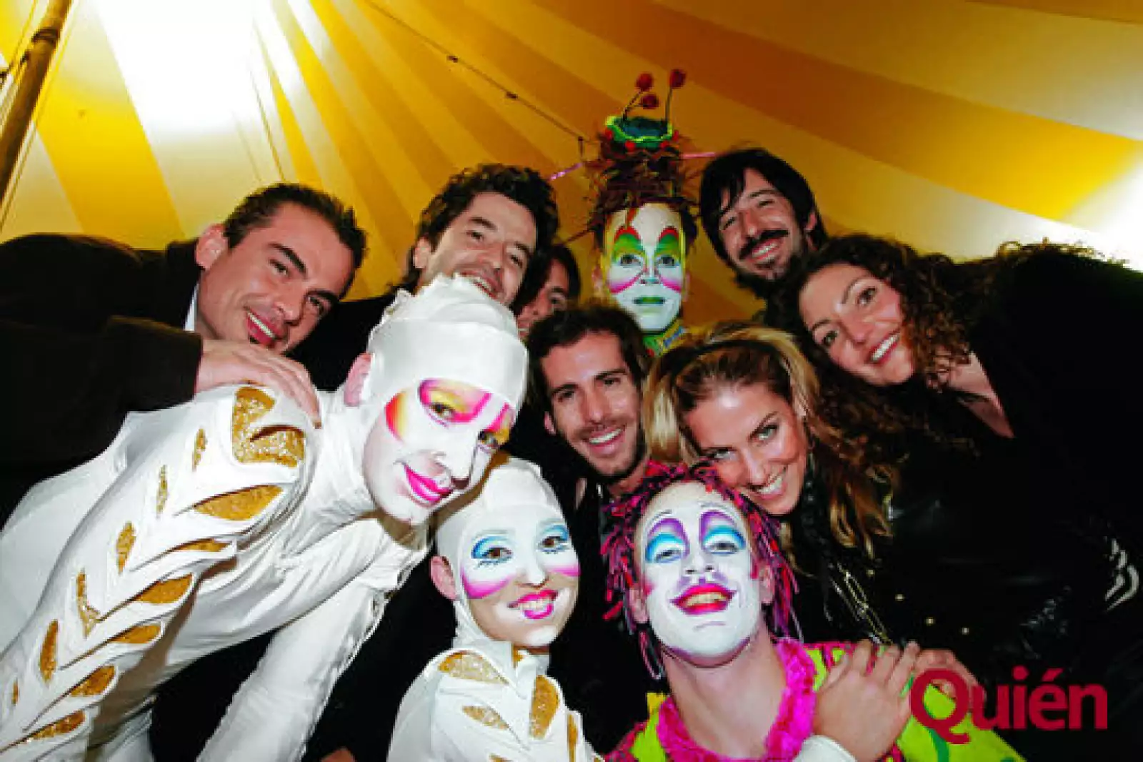Cirque Du Soleil, Alfonso Hubbard, Felipe Fernández, Mossy Santini, Chema Yazpik, Paola Aboumrad