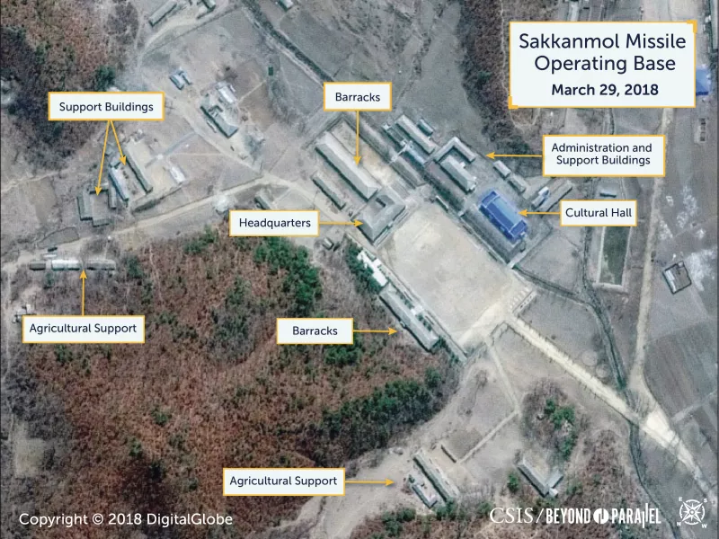 Corea del Norte misiles