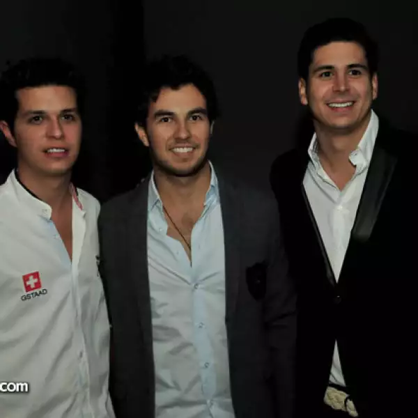 David R. Carballido, Checo Pérez y Carlos Arroyo