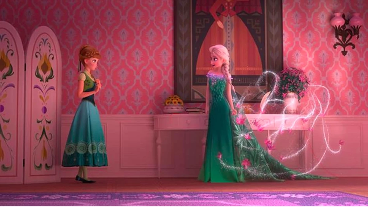 ana y elsa primavera frozen fever