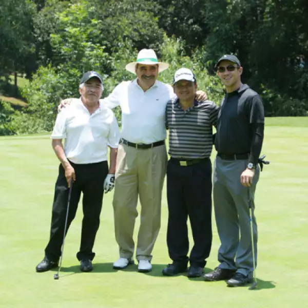 José Luis Sánchez, José Landa, Carlos Alberto Sierra y Esteban Vega