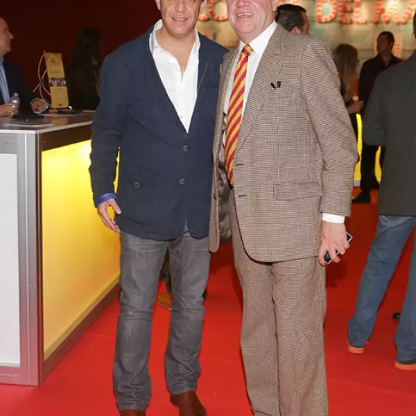 Marco Landucci y Eduardo Solórzano