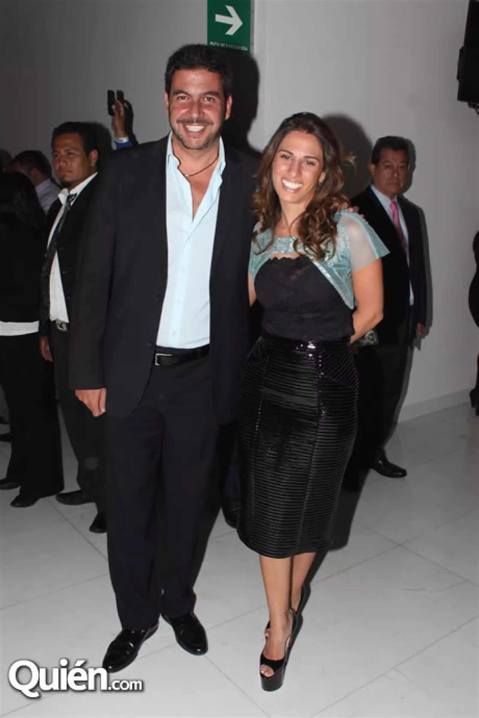 Arturo Elías Ayub y Johanna Slim