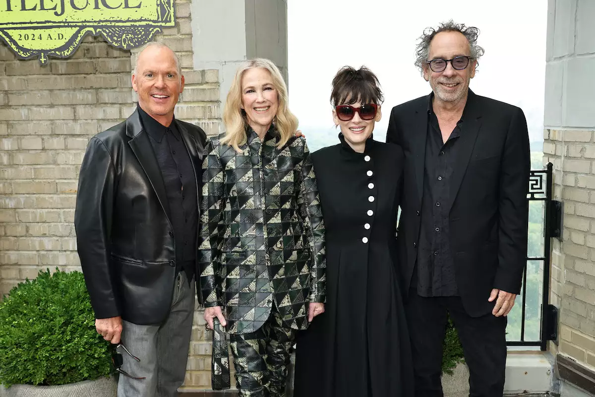 "Beetlejuice Beetlejuice" New York Photo Call