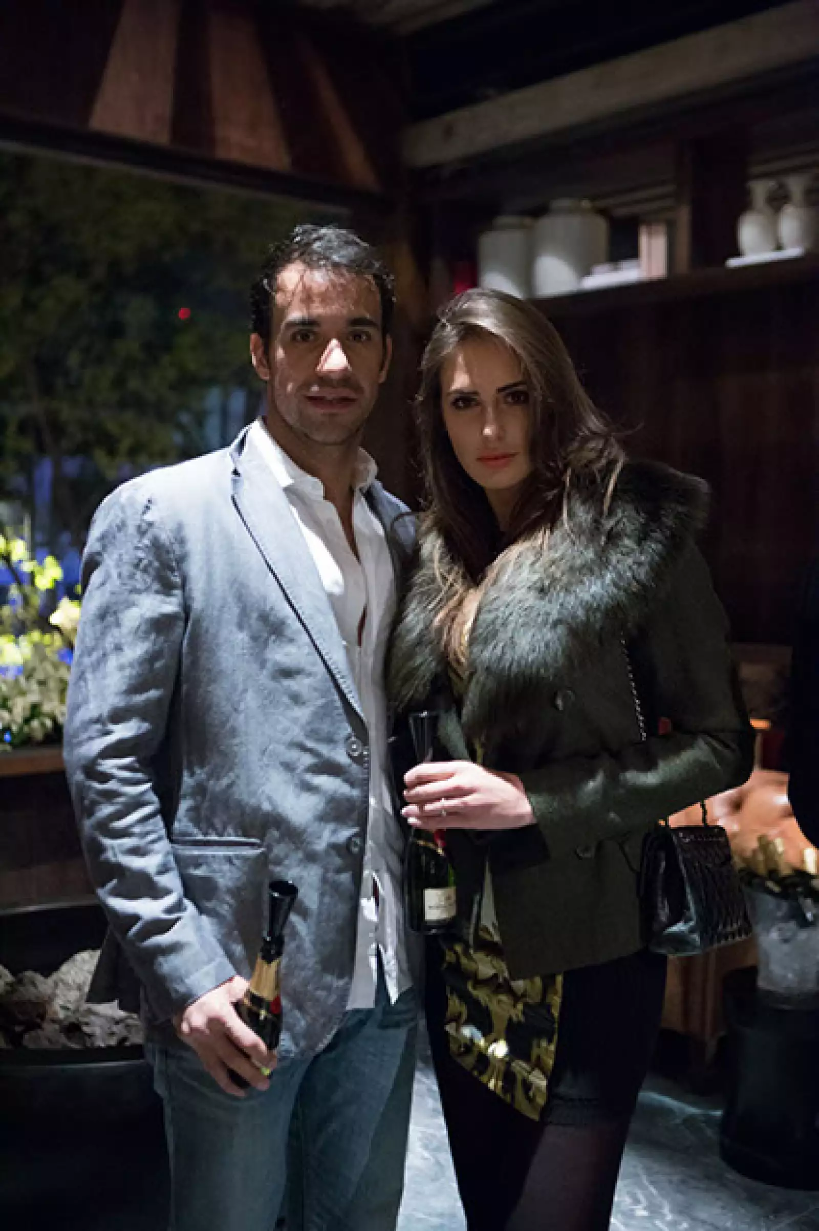 Jessica Foqui y Julio Cázares