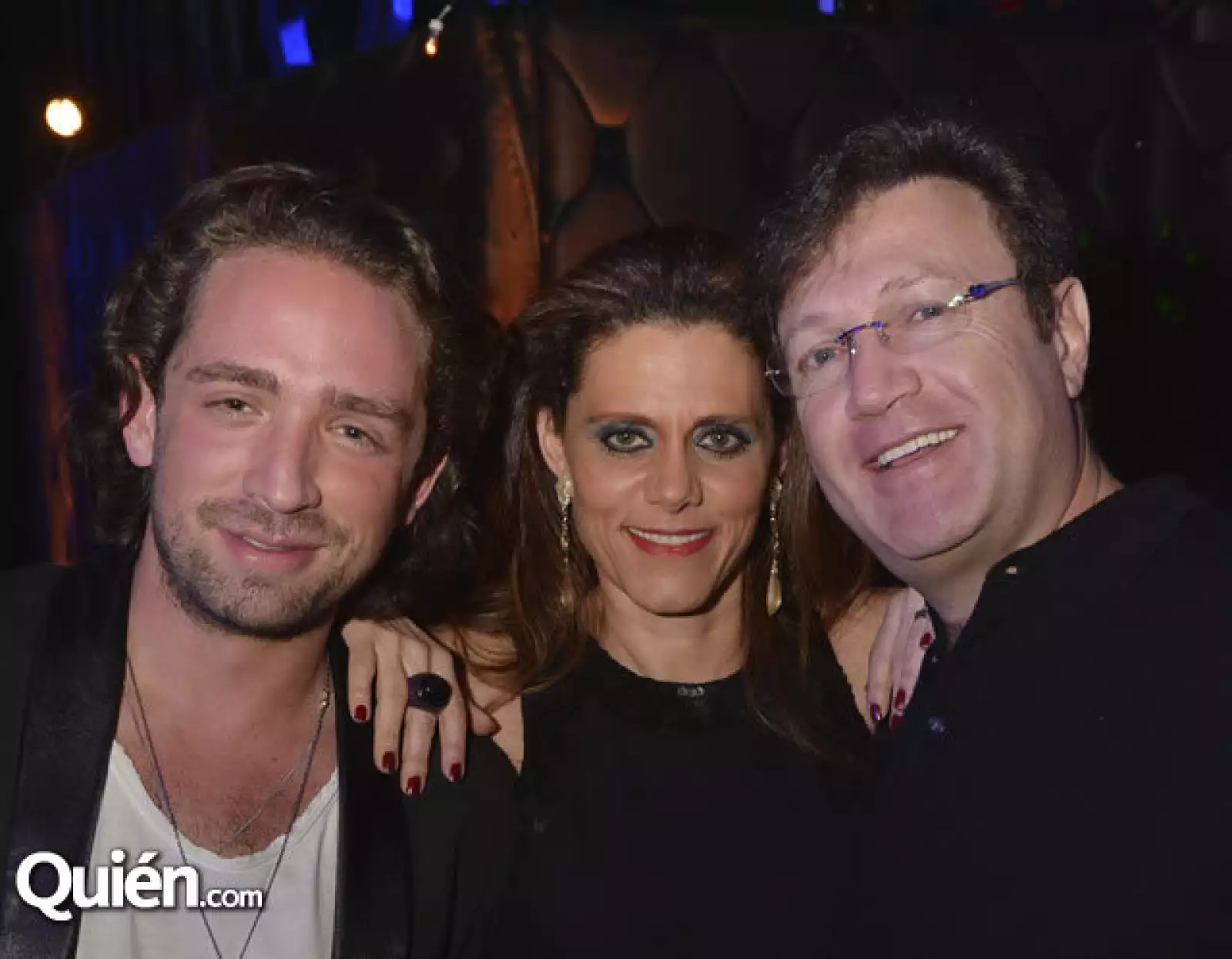 Pablo Valentín,Ema y Marcos Achar